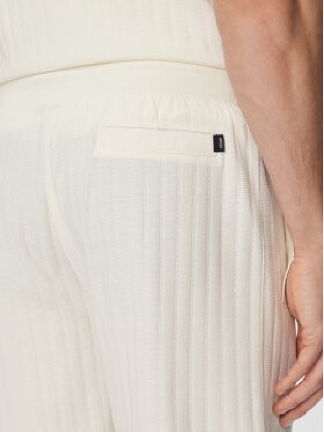 JOOP! Szorty materiałowe Juanito 30104273 Kremowy Regular Fit