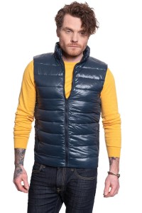 WRANGLER PUFFER VEST NAVY W4A3XT114 112129072