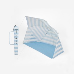 Parasol plażowy przeciwsłoneczny Decathlon Iwiko 180 3-osobowy UPF50+