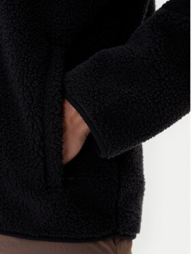 adidas Polar Trefoil Essentials Teddy JV7676 Czarny Loose Fit