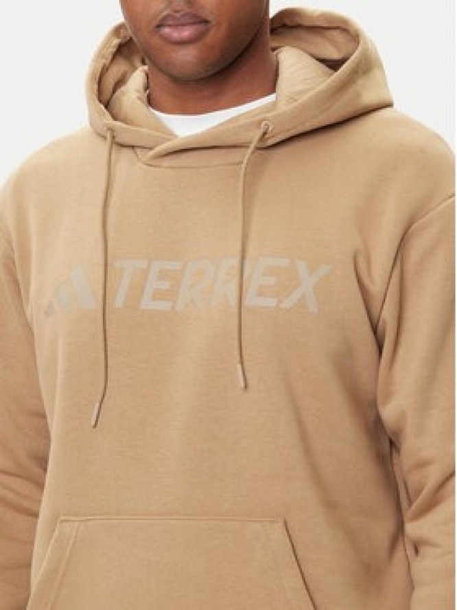 adidas Bluza Terrex Multi Large Logo JM2821 Beżowy Regular Fit