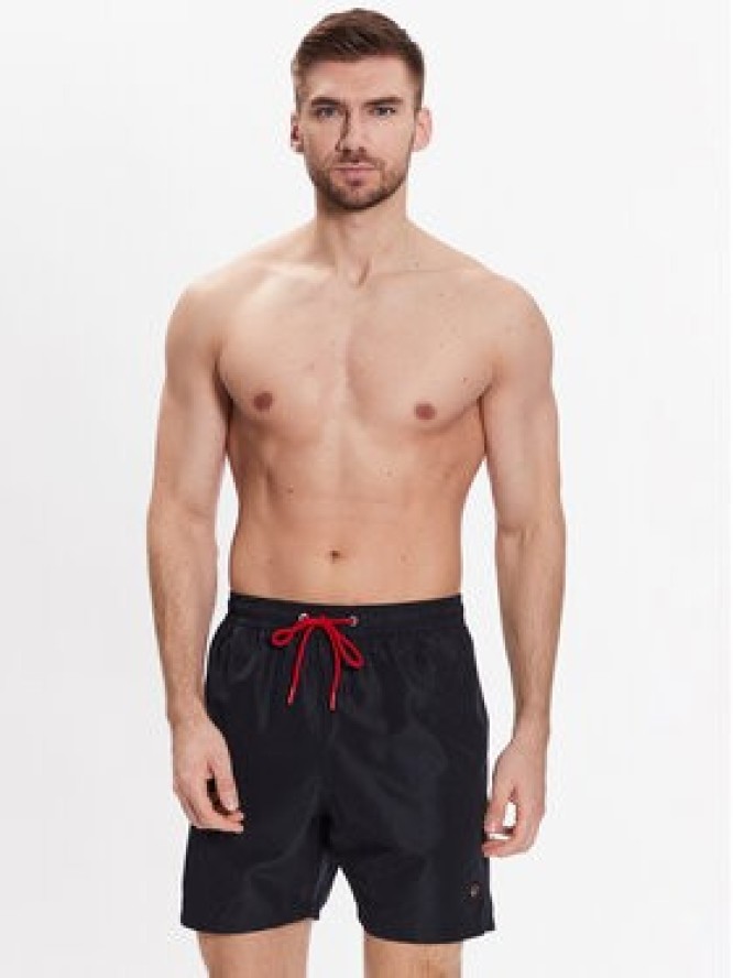 Paul&Shark Szorty kąpielowe C0P5001 Granatowy Regular Fit