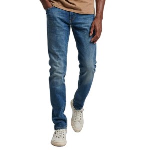 Dżinsy slim fit z bawełny organicznej Superdry