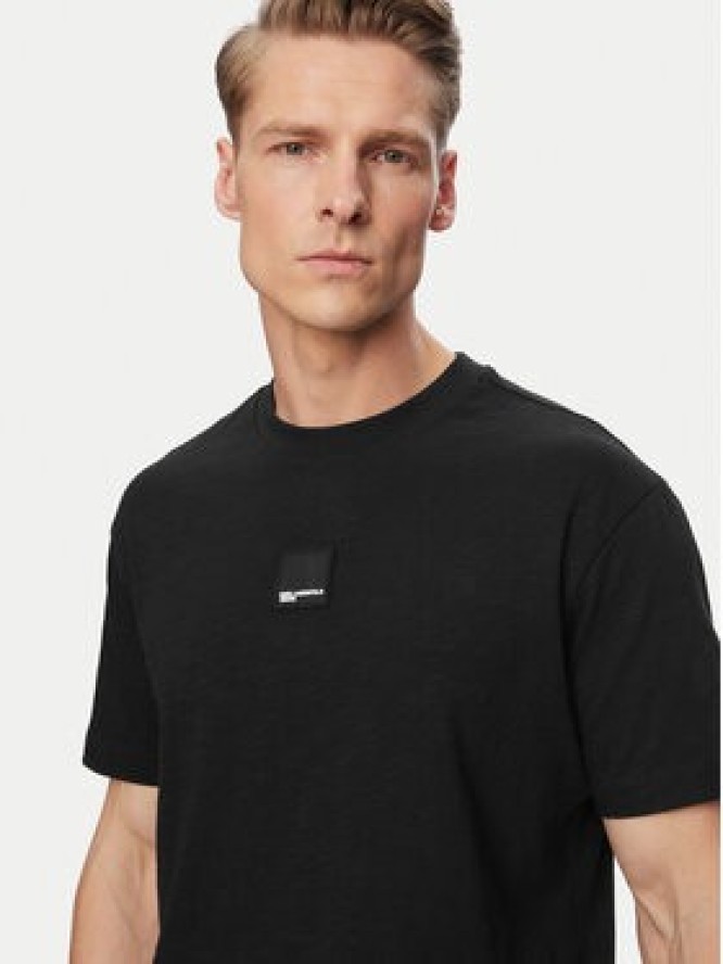 Karl Lagerfeld Jeans T-Shirt B2M17048 Czarny Regular Fit