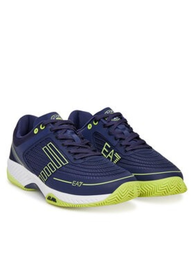 EA7 Emporio Armani Sneakersy X8X242 XK438 R980 Granatowy