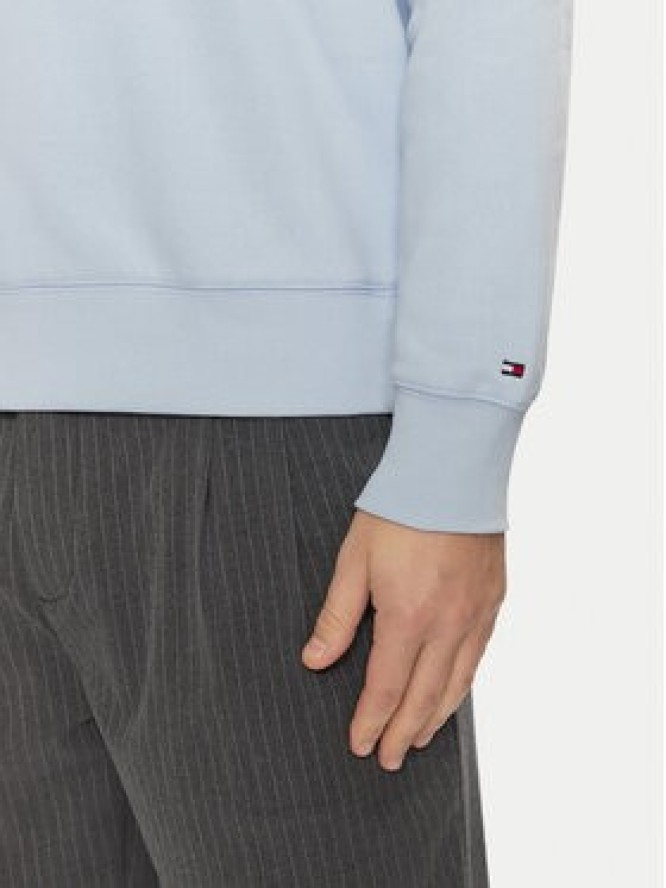 Tommy Hilfiger Bluza Logo MW0MW11596 Błękitny Regular Fit