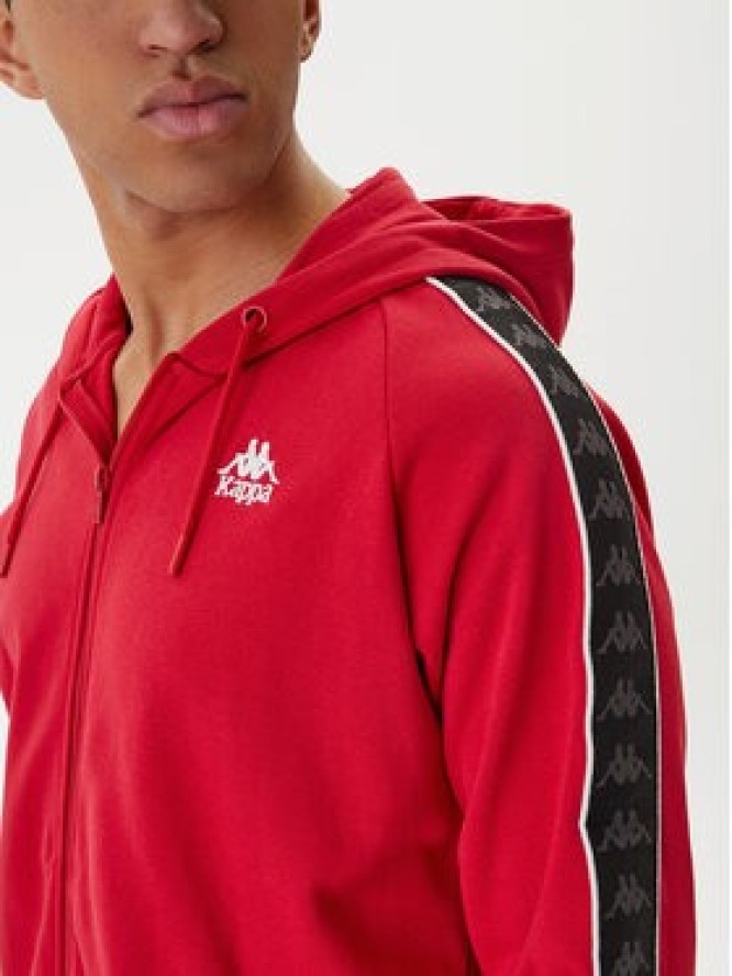 Kappa Bluza Banda Zamin 3 331U3ZW Czerwony Regular Fit