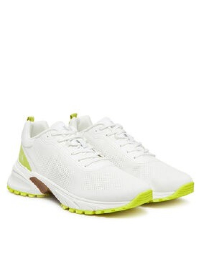 Calvin Klein Jeans Sneakersy Hike Runner Tech Knit YM0YM01284 Biały