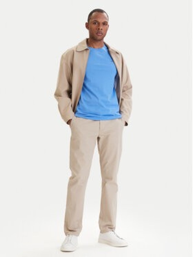 Tommy Jeans T-Shirt DM0DM04411 Niebieski Slim Fit