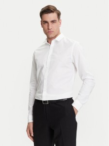 Calvin Klein Jeans Koszula J30J324614 Biały Slim Fit