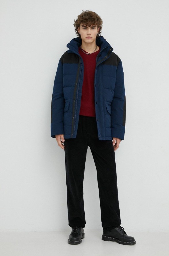 WRANGLER BODYGUARD MĘSKA KURTKA ZIMOWA NAVY W4B2WW114 112320200