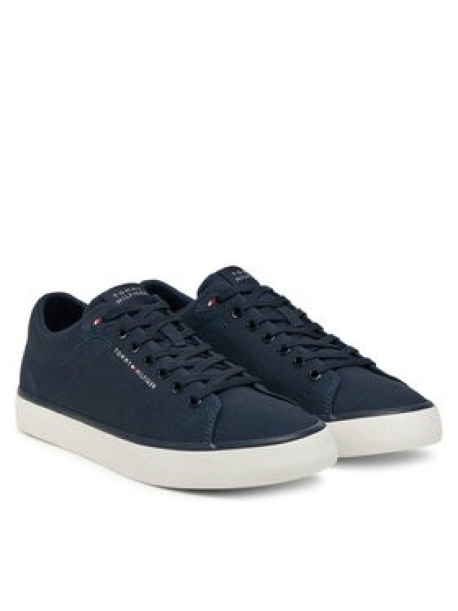 Tommy Hilfiger Tenisówki Hi Vulc Low Core Canvas FM0FM05396 Granatowy