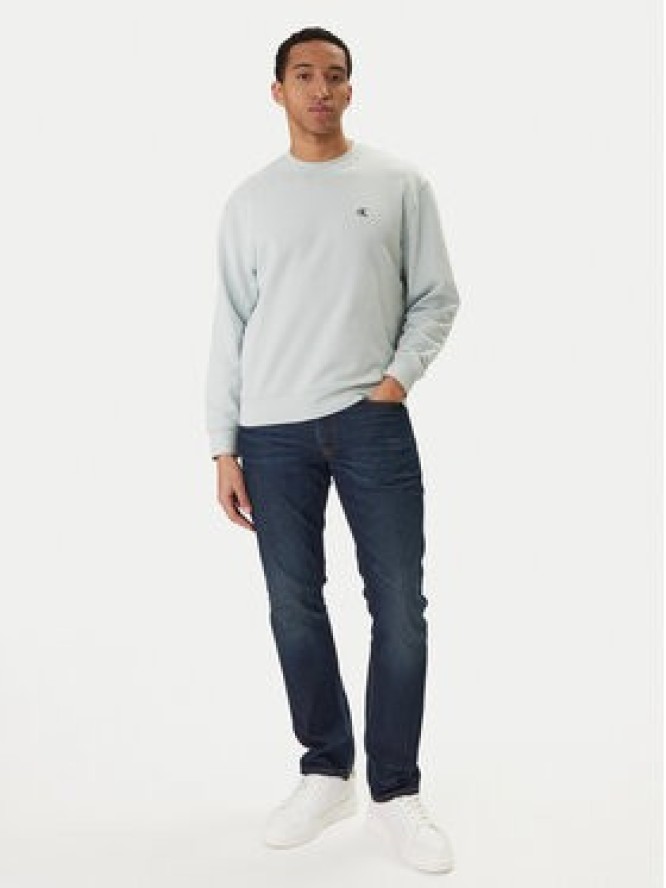 Calvin Klein Jeans Bluza LV04RC296G Zielony Regular Fit