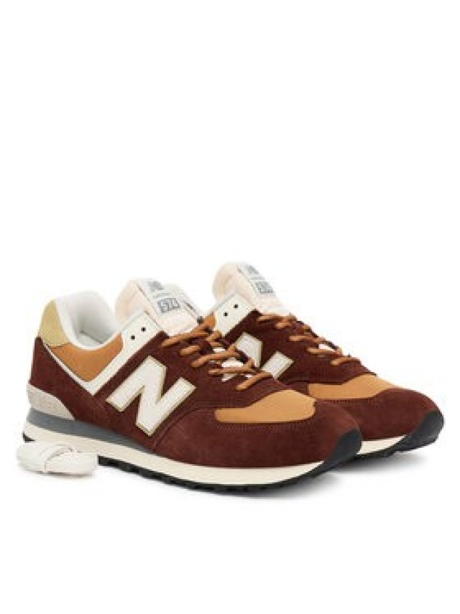New Balance Sneakersy U574MRR Brązowy