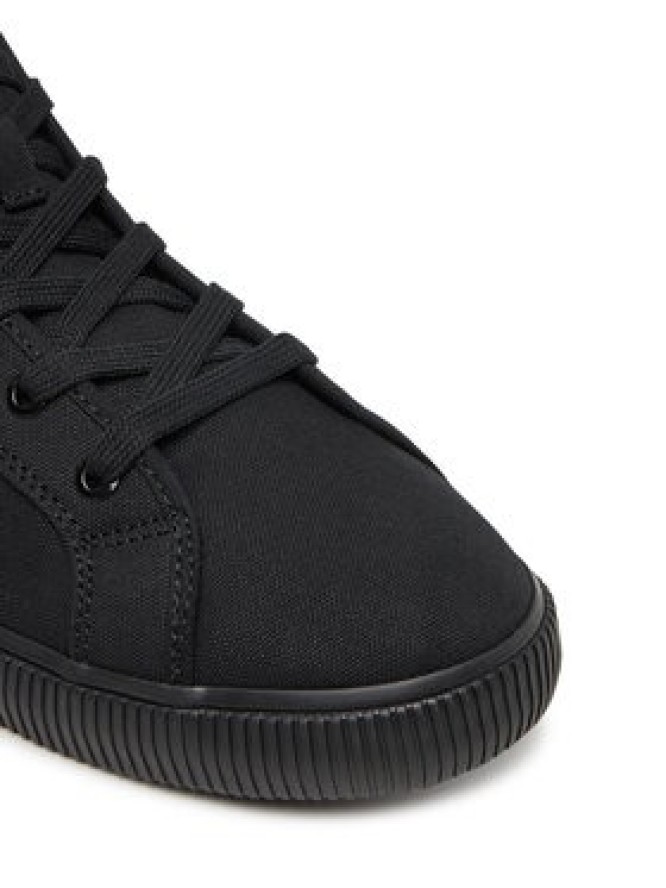 Calvin Klein Jeans Sneakersy Ess Vulc Mid Mg Canvas YM0YM01210 Czarny