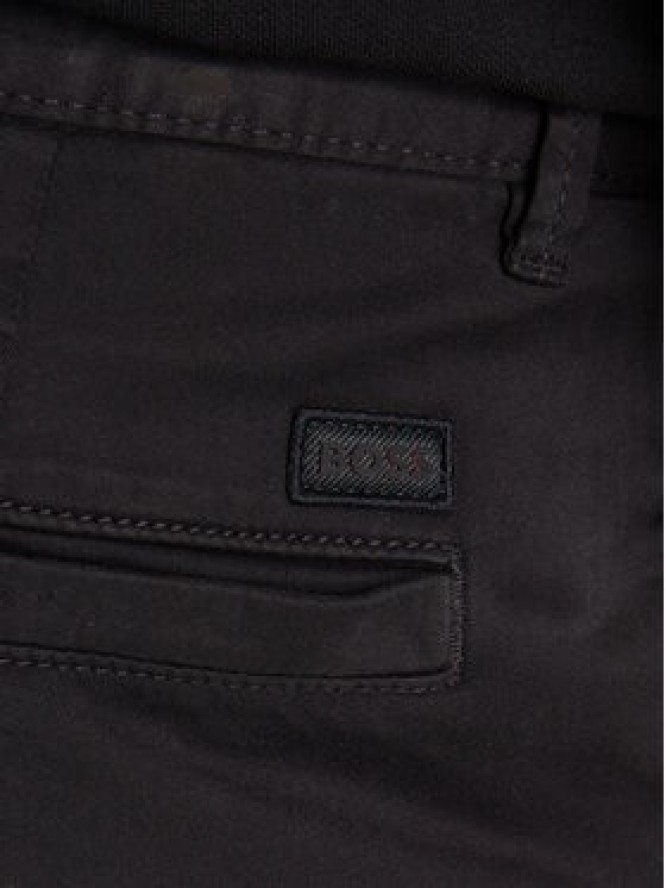 BOSS Szorty materiałowe 50536723 Czarny Slim Fit