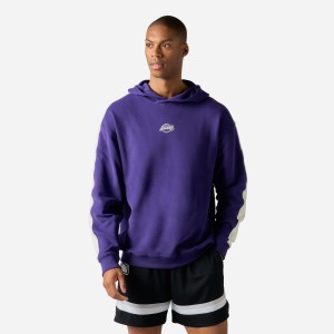 Bluza z kapturem do koszykówki unisex Tarmak NBA Lakers