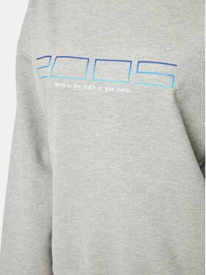 2005 Bluza PS2 Crewneck Szary Regular Fit
