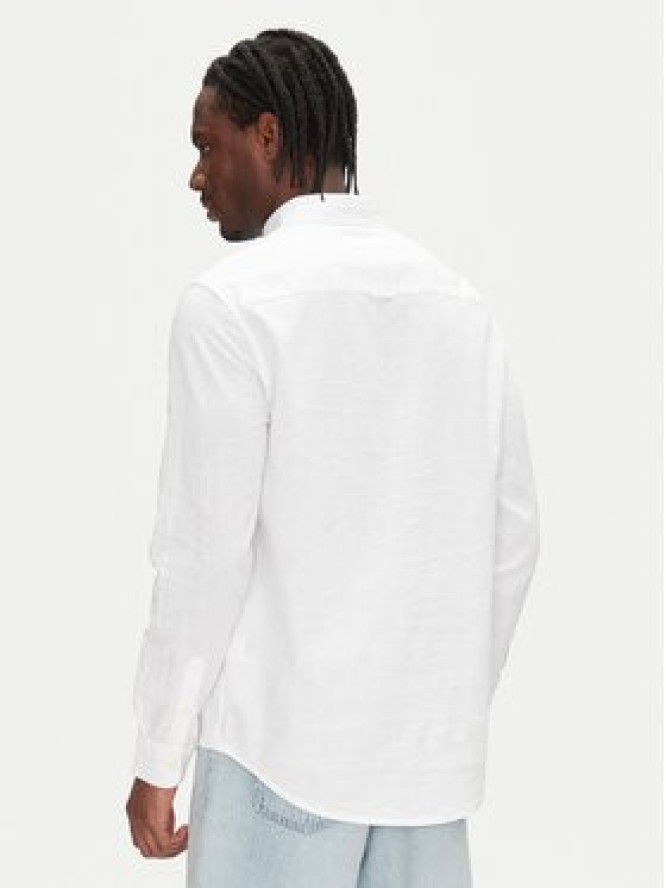 Tommy Jeans Koszula DM0DM20875 Écru Regular Fit