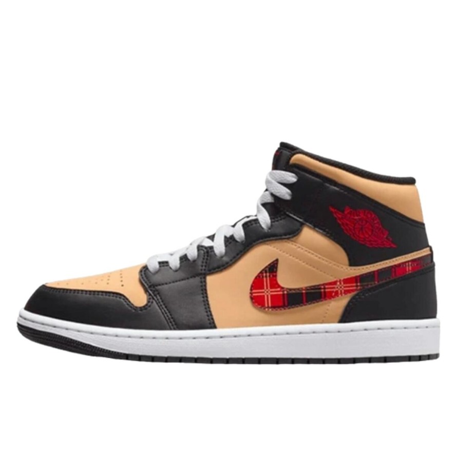 Buty do chodzenia dla dorosłych Air Jordan 1 Mid SE Tartan Swoosh