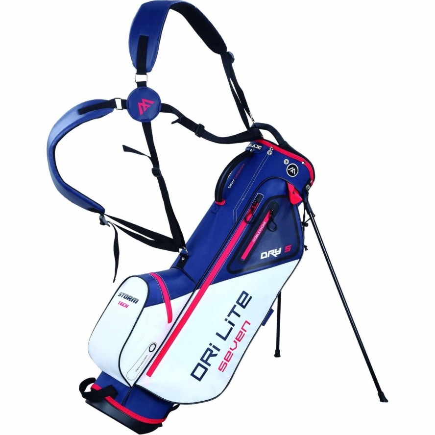 Big Max Dri Lite Seven Wodoodporna torba golfowa Torba stojąca Biała