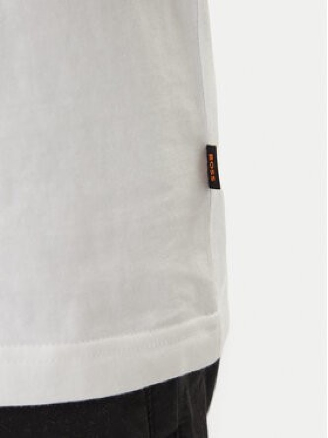 BOSS T-Shirt Dobermann 50558965 Biały Regular Fit