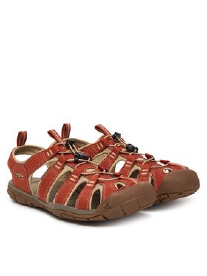 Keen Sandały CLEARWATER CNX BURNT BRICK/SAFAR 1032516 Brązowy