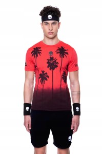 Koszulka tenisowa męska Hydrogen Palm Tech