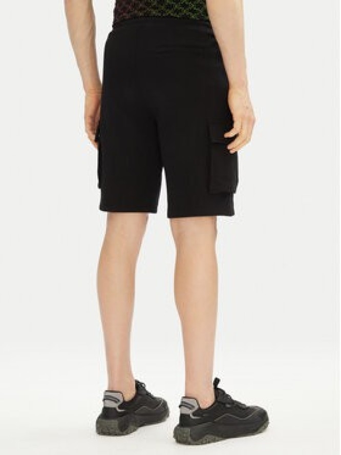 KARL LAGERFELD Szorty sportowe 705402 552917 Czarny Regular Fit
