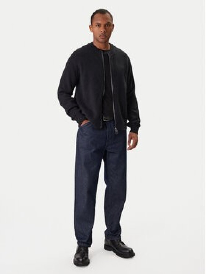 Jack & Jones Kardigan Scope 12286797 Czarny Relaxed Fit