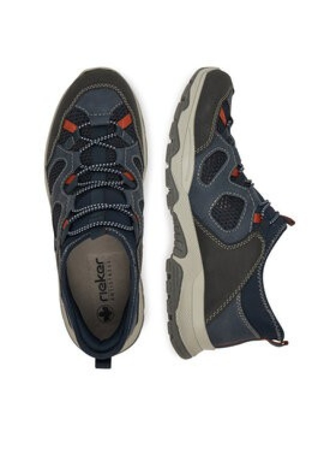Rieker Sneakersy B8350-14 Granatowy