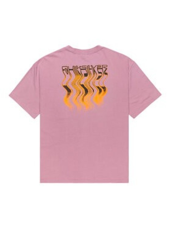Quiksilver T-Shirt Elderberry EQYZT08200 Fioletowy Regular Fit