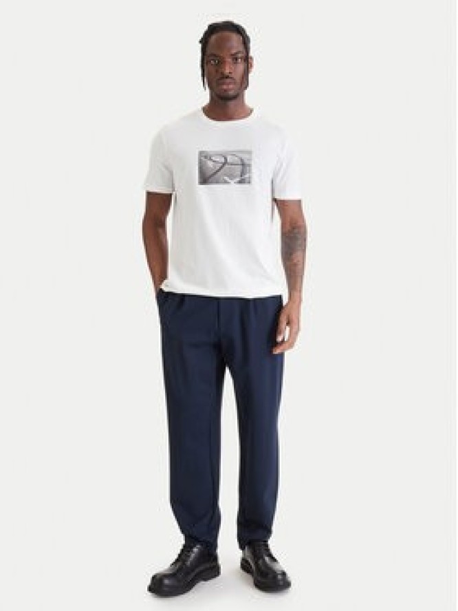 HUGO T-Shirt Dostino 50557674 Biały Regular Fit