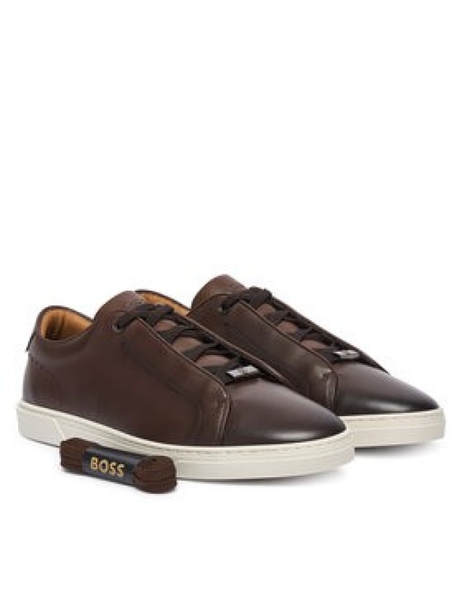BOSS Sneakersy Gary 50566821 Brązowy