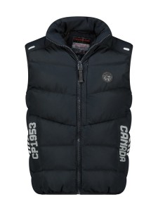 Canadian Peak Kamizelka pikowana "Vincenteak" w kolorze granatowym rozmiar: L