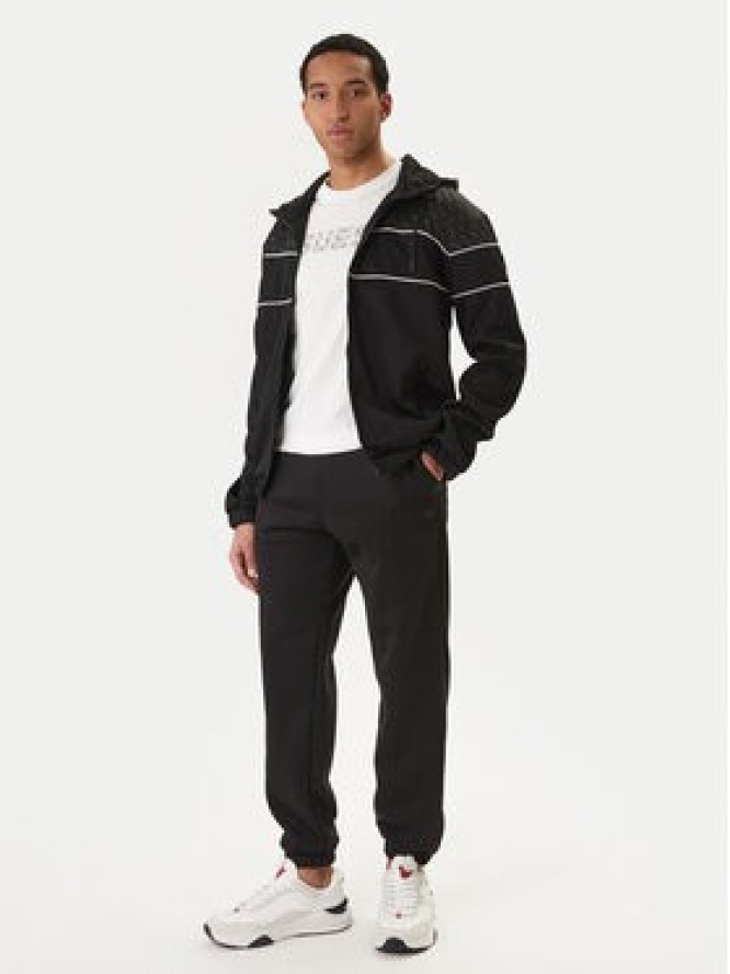 Guess Spodnie dresowe Z6RB09 KD472 Czarny Regular Fit