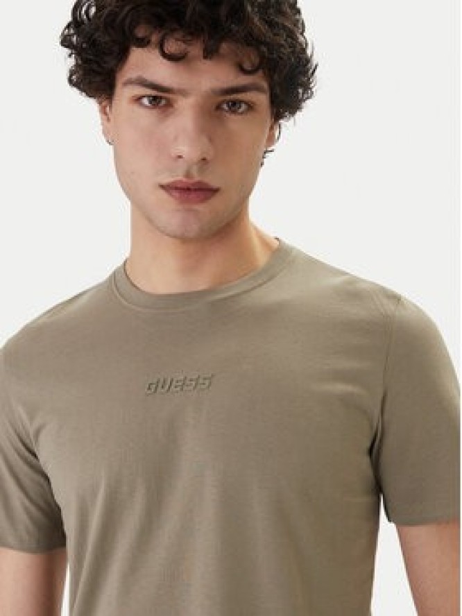 Guess T-Shirt Z6GI06 K2847 Khaki Regular Fit