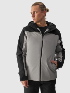 4F Kurtka narciarska membrana 5000 męska - szara L