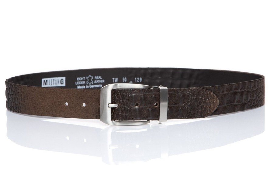 MUSTANG PASEK SKÓRZANY SOPO-MUS129 680 40mm Ledergürtel (Q. 6682)