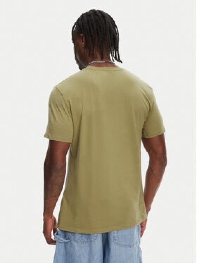 Quiksilver T-Shirt Ev Three Seas Ss EQYZT08051 Khaki Regular Fit