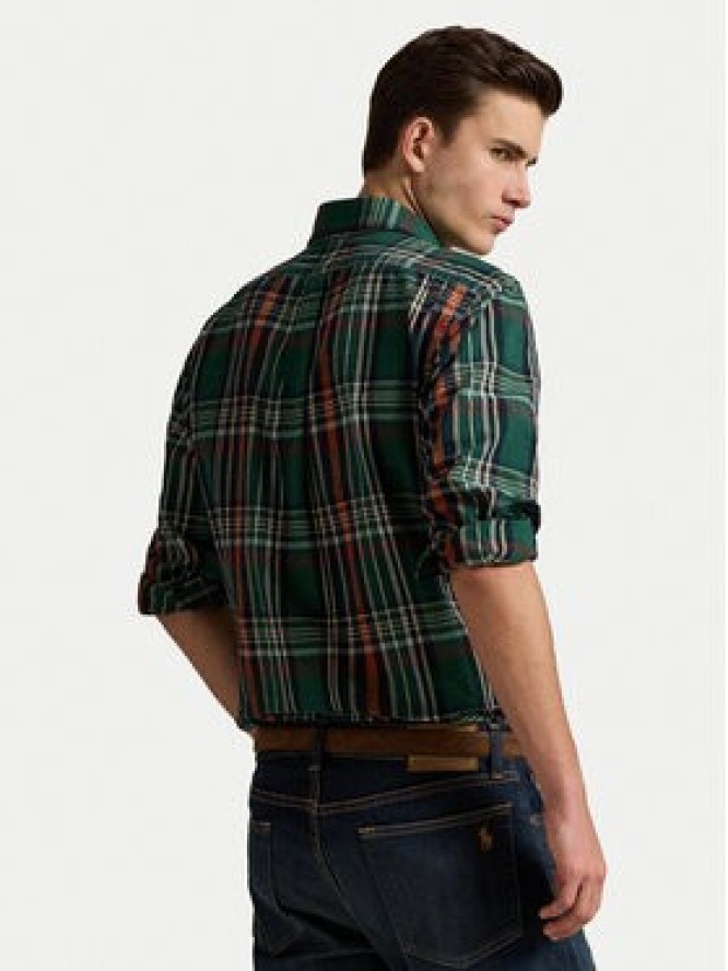 Polo Ralph Lauren Koszula 710P00524002 Zielony Custom Fit
