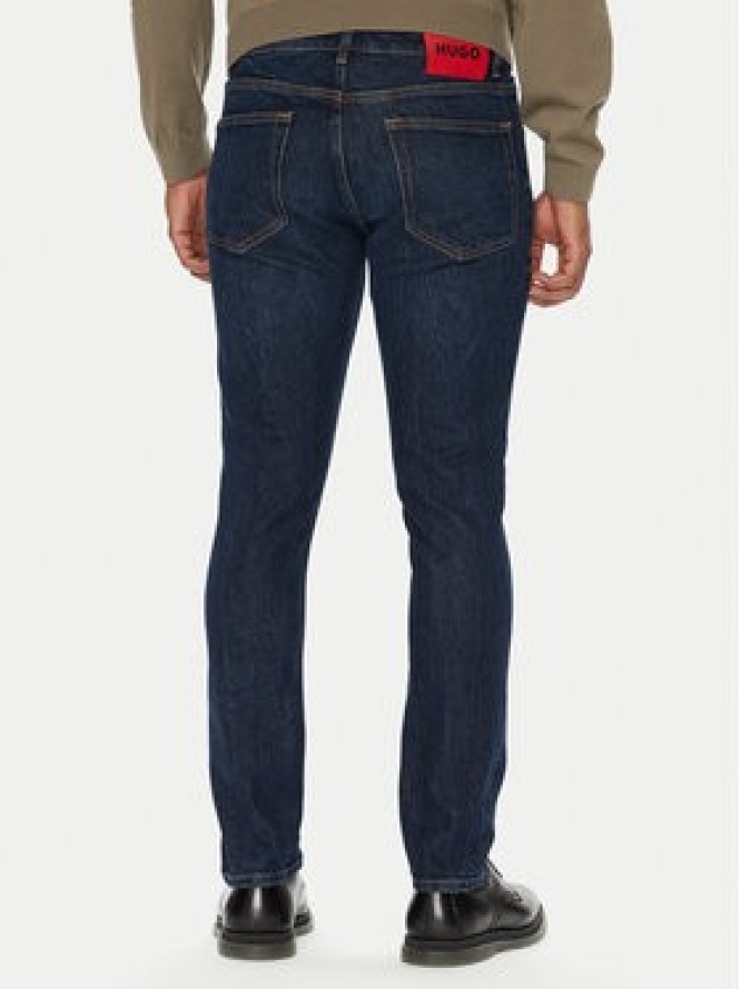 HUGO Jeansy HUGO 734 50542696 Granatowy Extra Slim Fit