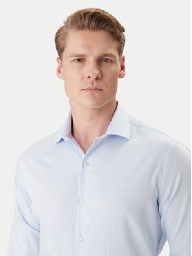 Calvin Klein Koszula LV019EU119 Błękitny Slim Fit