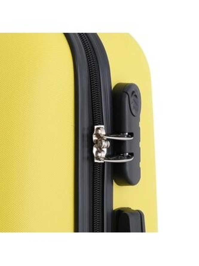 Semi Line Walizka średnia T5619-4 Żółty