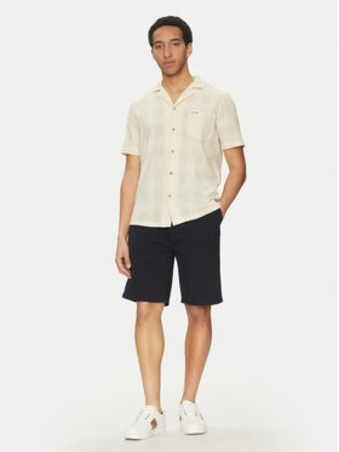 Guess Jeans Szorty materiałowe M5GD44 WGCV1 Granatowy Regular Fit