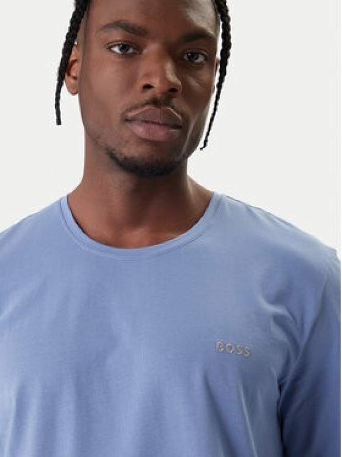 BOSS T-Shirt Mix&Match 50515312 Błękitny Regular Fit