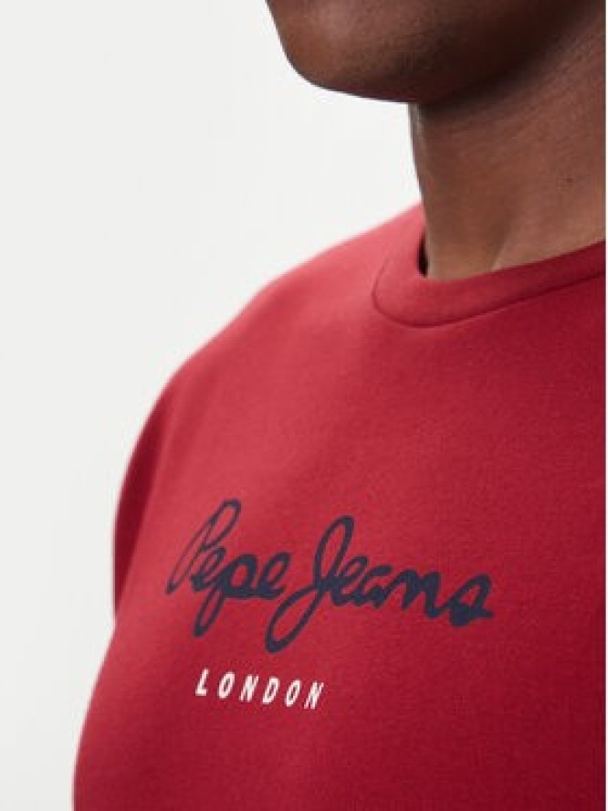 Pepe Jeans T-Shirt Eggo N PM509979 Czerwony Regular Fit