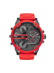 Diesel Zegarek The Daddies Series DZ7370 Czerwony