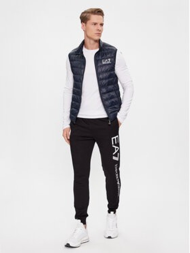 EA7 Emporio Armani Spodnie dresowe 7M000571 AF13512 MC001 Czarny Regular Fit