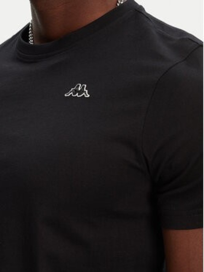Robe di Kappa T-Shirt Luc 611187W Czarny Regular Fit